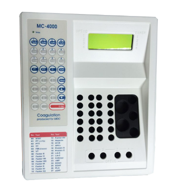德国美创MC-4000四通道半自动凝血分析仪