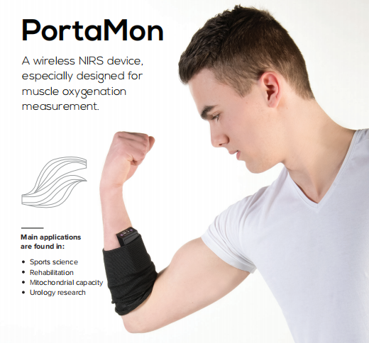 无线便携近红外肌肉血氧监测系统 PortaMon