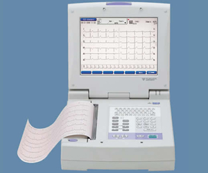 福田十二导fx-7542自动分析心电图