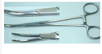 子宫切除钳（单槽）