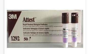 3M1292压力蒸汽灭菌生物培养指示剂（快速）