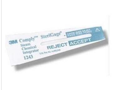 3M1243A 压力蒸汽灭菌包内指示卡