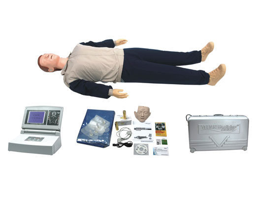 大屏幕液晶彩显全自动电脑心肺复苏模拟人KAS/CPR680