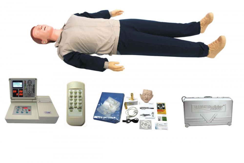 液晶彩显高级电脑心肺复苏模拟人KAS/CPR590S-G