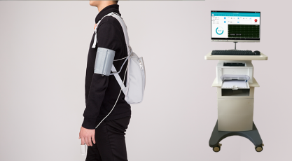 6分钟步行监测分析系统是根据6分钟步行试验而自主研制的,用 于评价中