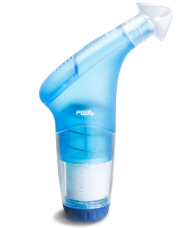 PowerBreathe PLUS 力量呼吸 呼吸肌肉训练器 肺活量训练器 蓝色 中阻型