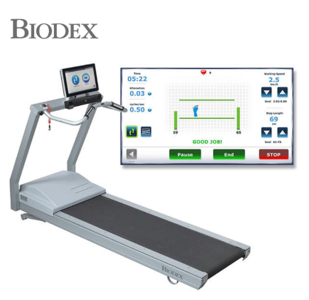 Biodex Gait Trainer 神经音乐生物反馈跑步机训练步态平衡测试训练系统